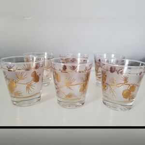 Set of 6 Libbey Vintage whiskey glasses